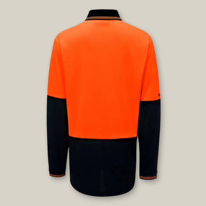 POLO LENGAN PANJANG 2 TONE HI-VIS CORE 