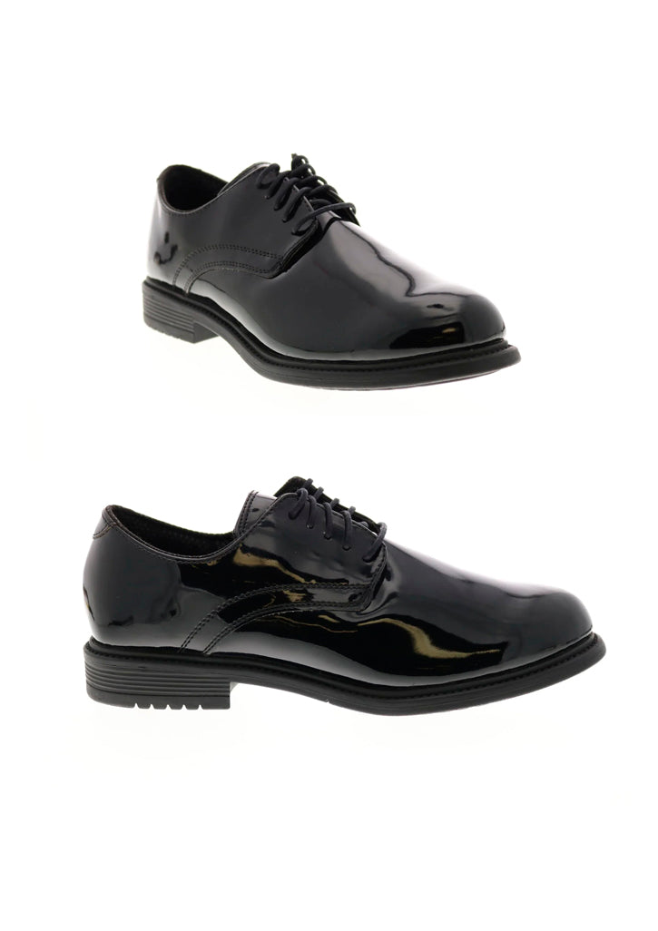 Original Swat Classic Dress Mens Black Oxfords Plain Toe Shoes