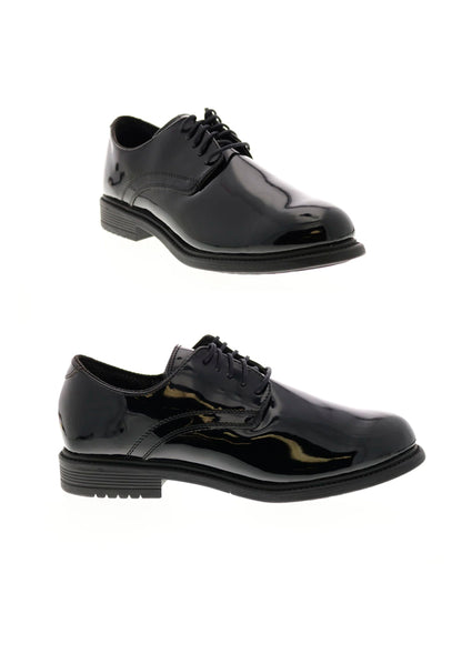 Original Swat Classic Dress Mens Black Oxfords Plain Toe Shoes