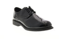Asli SWAT Classic Dress Mens Hitam Oxford Sepatu Ujung Polos