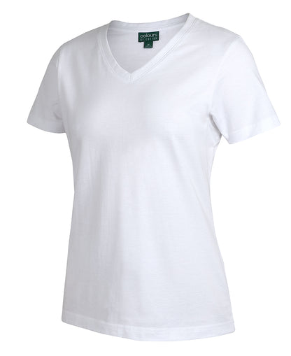 C of C LADIES V NECK TEE