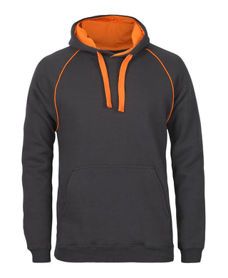 JB's CONTRAST FLEECY HOODIE