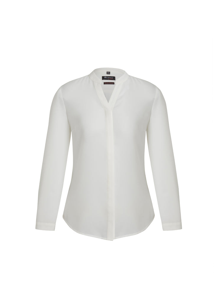 Blus Wanita Juliette Lengan Panjang Polos
