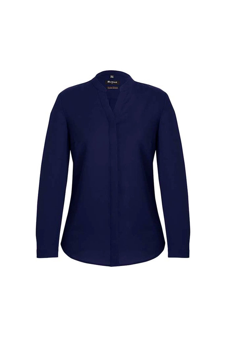 Blus Wanita Juliette Lengan Panjang Polos