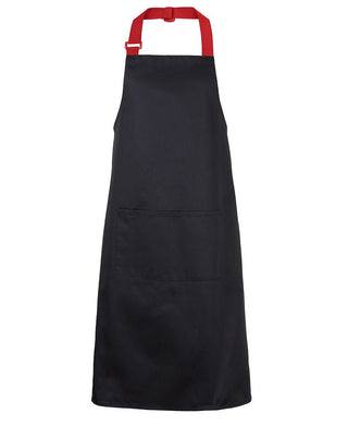 JB's APRON WITH COLOUR STRAPS