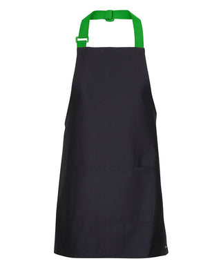 JB's APRON WITH COLOUR STRAPS