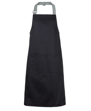 JB's APRON WITH COLOUR STRAPS
