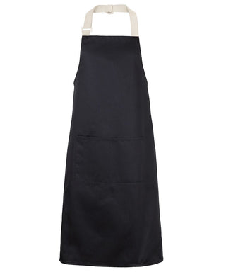 JB's APRON WITH COLOUR STRAPS