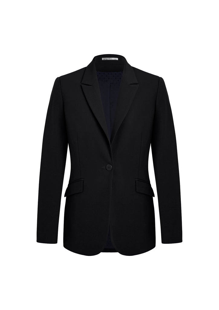 Jaket Panjang Satu Kancing Wanita Siena