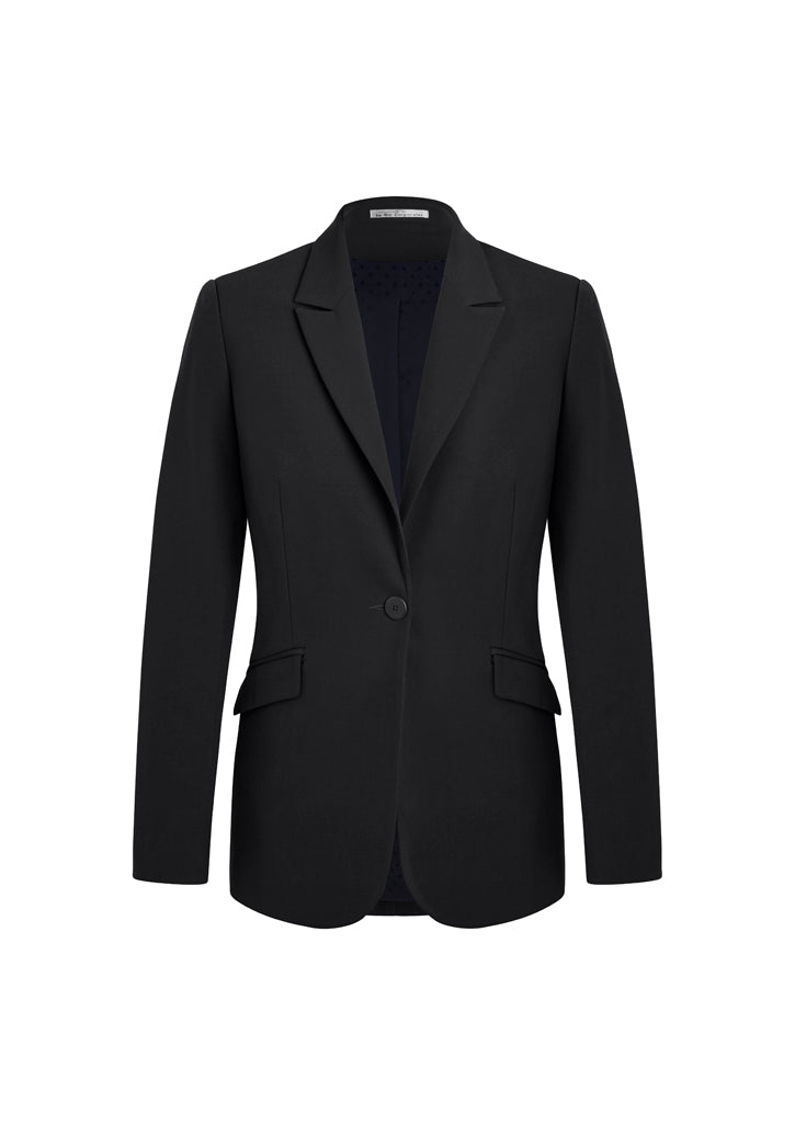 Jaket Panjang Satu Kancing Wanita Siena