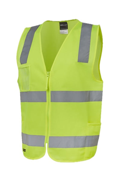 Rompi Keselamatan Ritsleting Hi Vis (D+N). 