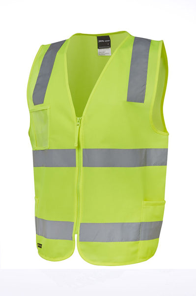 Hi Vis (D+N) Zip Safety Vest