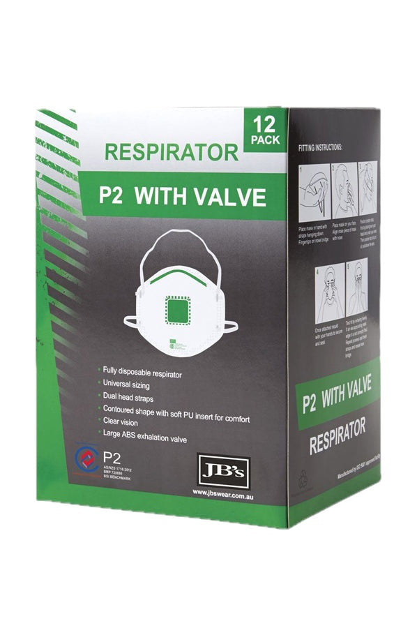 Respirator P2 Dengan Katup (1 pcs)