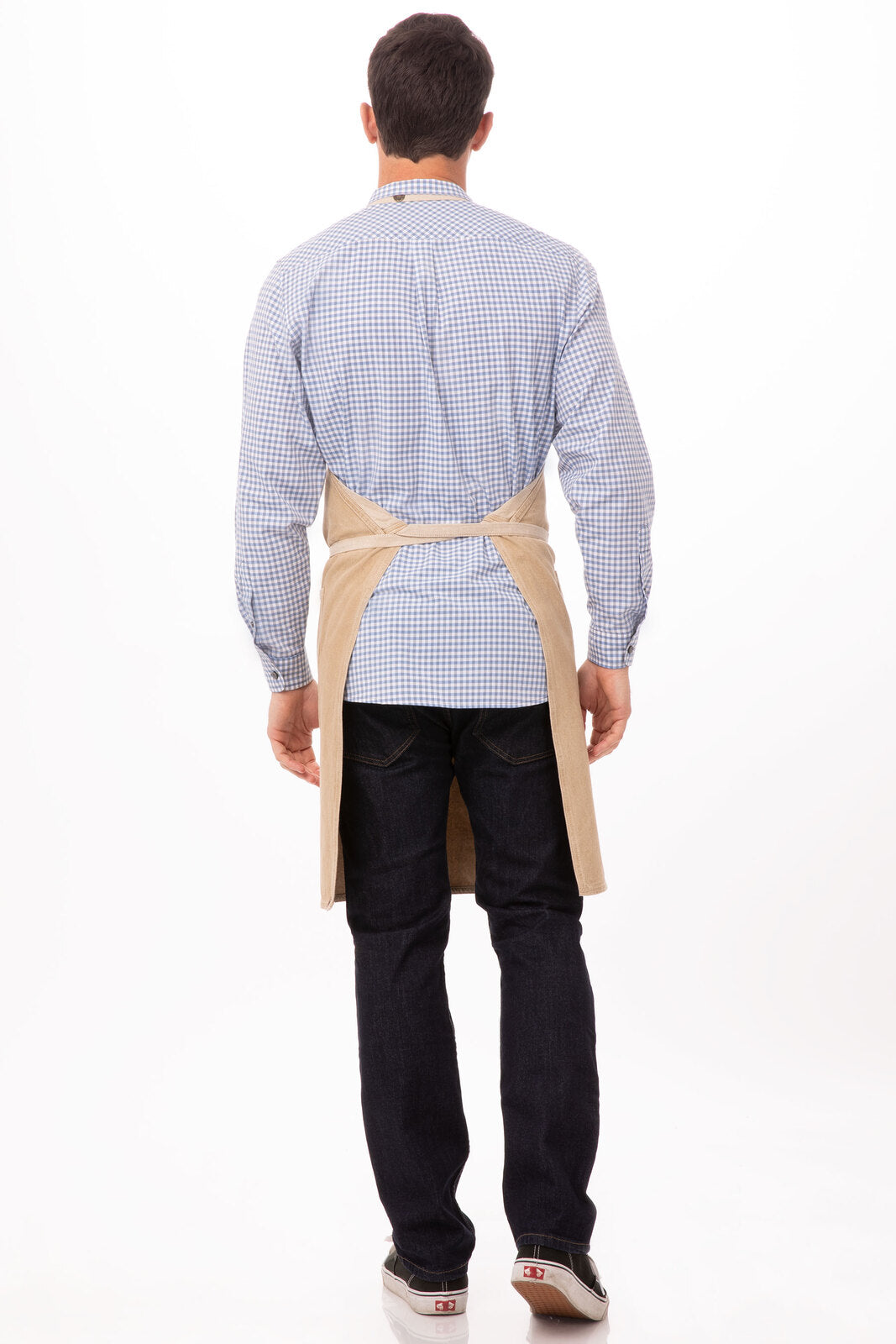 Austin Bib Apron- Natural
