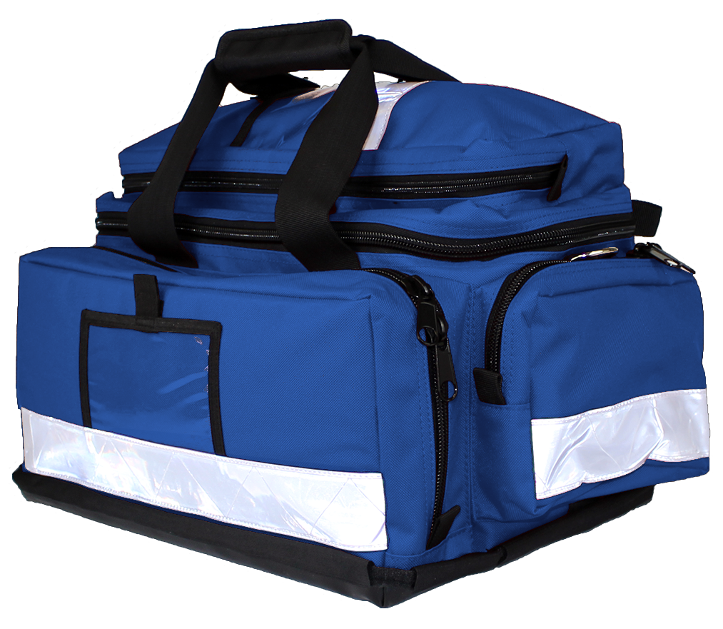 Bolsa de primeiros socorros para trauma azul AEROBAG 49 x 30 x 28,5 cm