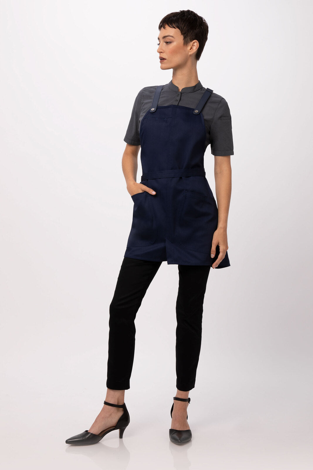 Largo Short Bib Apron
