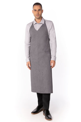 Volante V-Neck Bib Apron