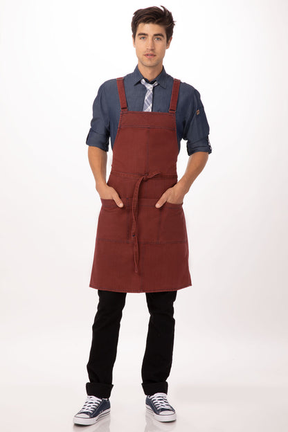 Celemek Bib Silang Uptown