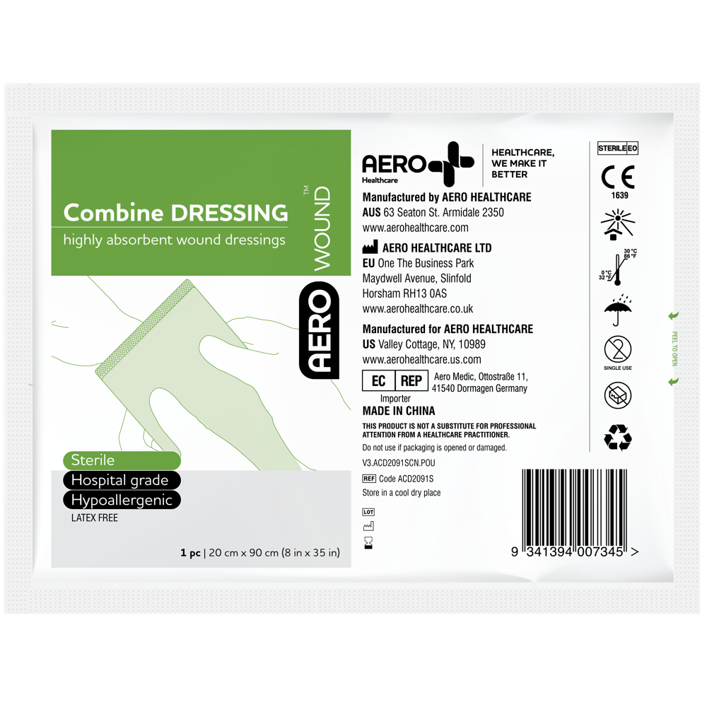 AEROWOUND Combine Dressing 20 x 91cm