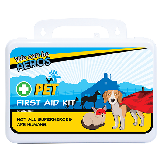 CUSTOM Pet Plastic Waterproof First Aid Kit