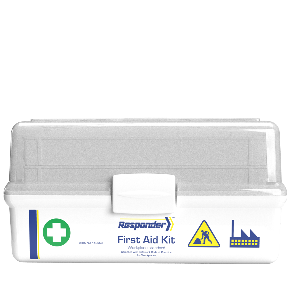 Kit de primeiros socorros plástico Tacklebox RESPONDER 4 Series
