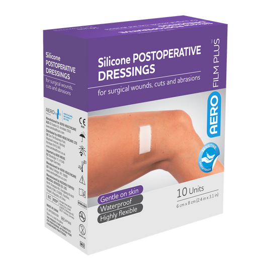 AEROFILM Sensitive Silicone Postoperative Dressing 6 x 8cm