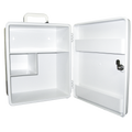 Lemari Plastik Putih Besar AEROCASE dengan Kunci Kait 32 x 37 x 18cm