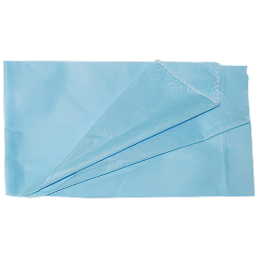 Disposable Blue Spunbond Pillow Case 53 x 45cm