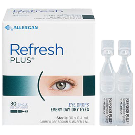 REFRESH Plus Eye Drops 0.4ml (Short Dated - Expiry 02/09/2023)