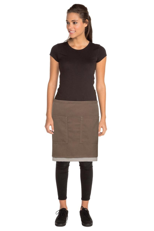 Soho Natural/Camel Half Apron -DC