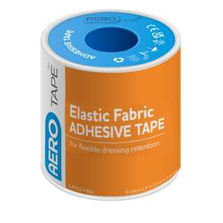 AEROTAPE Elastic Fabric Adhesive Tape 5cm x 2.5M