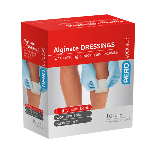 AeroWound Alginate Dressing 5x5cm