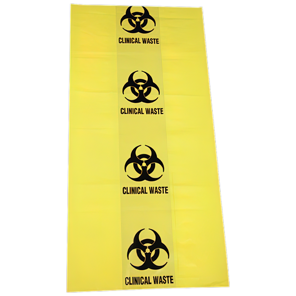 Saco para resíduos clínicos de risco biológico AEROHAZARD 10L - 40um (350 x 470mm)