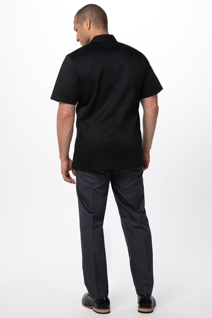 Canberra Black Basic Chef Jacket