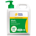 CANCER COUNCIL SPF50+ Work Sunscreen Pump 1L