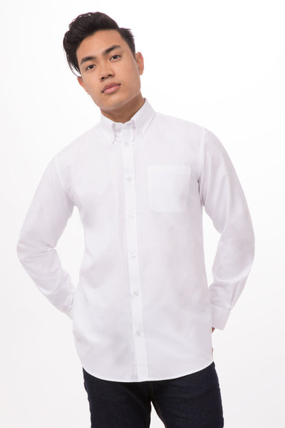 Camisa social Oxford masculina
