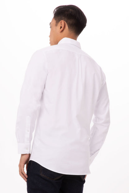 Camisa social Oxford masculina
