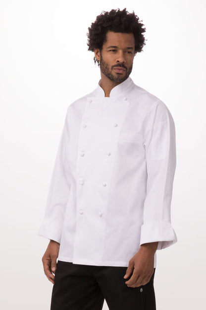 Jaqueta Chef de Algodão Premium Madrid