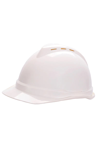 Capacete MSA V-Gard 500 com suspensão por chave