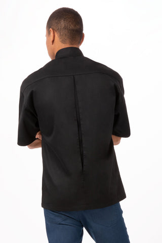 Palermo Executive Chef Jacket- Black