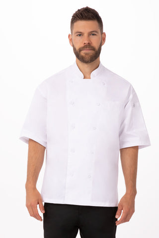 Palermo Executive Chef Jacket- Black