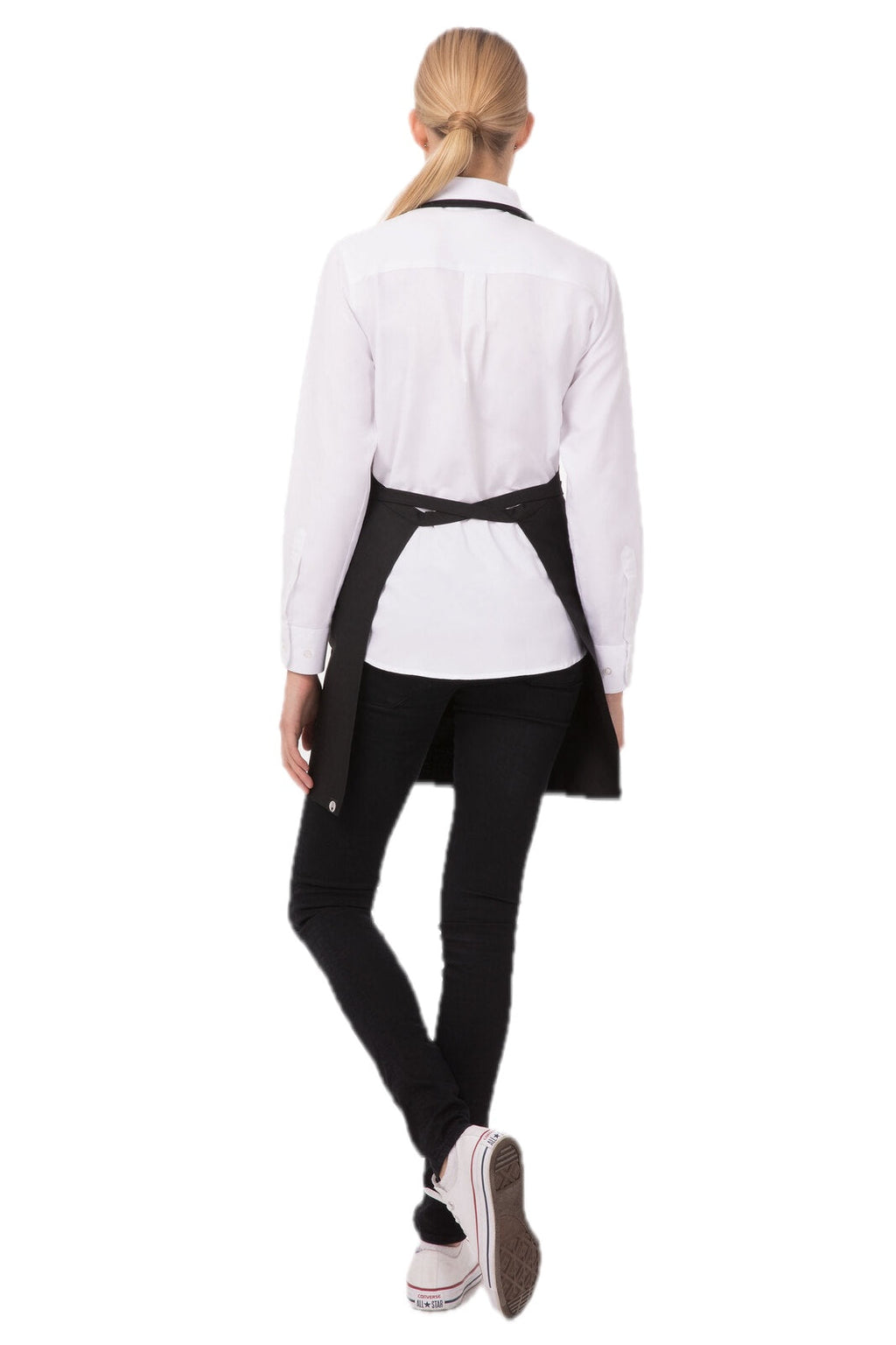 Celemek Tuxedo Leher V