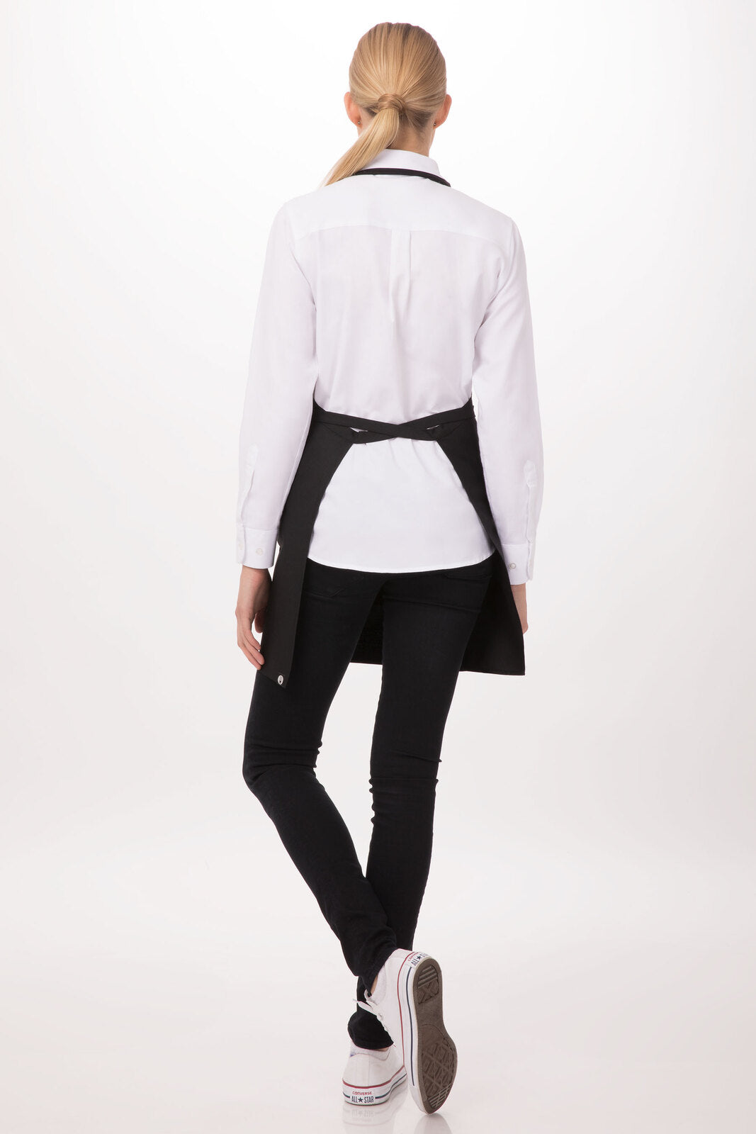 Celemek Tuxedo Leher V