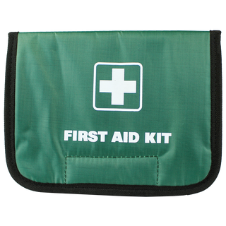 AEROBAG Green Fold-Over First Aid Bag 21.5 x 4.5 x 15.5cm