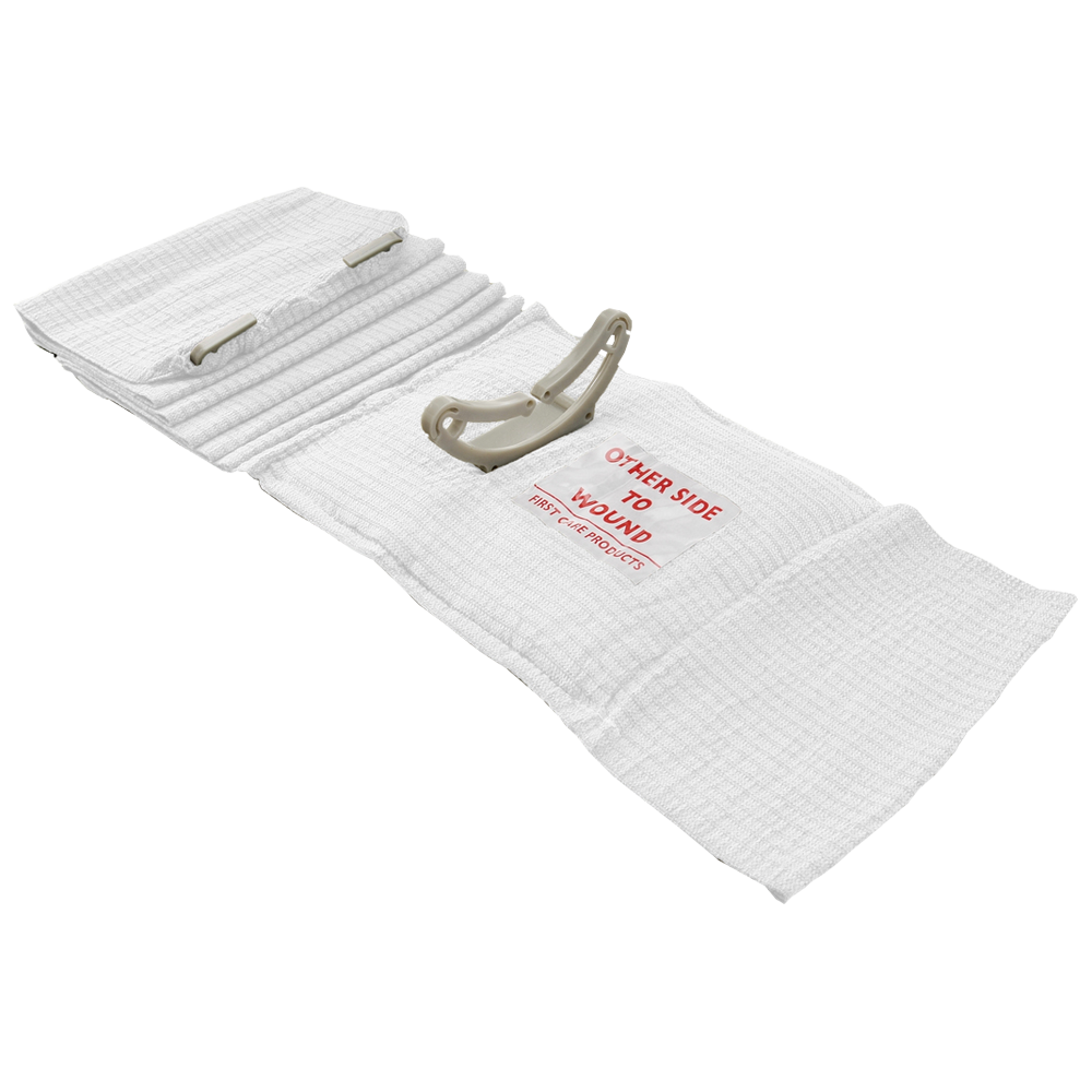 Perban Kontrol Trauma &amp; Perdarahan Sipil FIRSTCARE 15 x 18 cm (Putih)