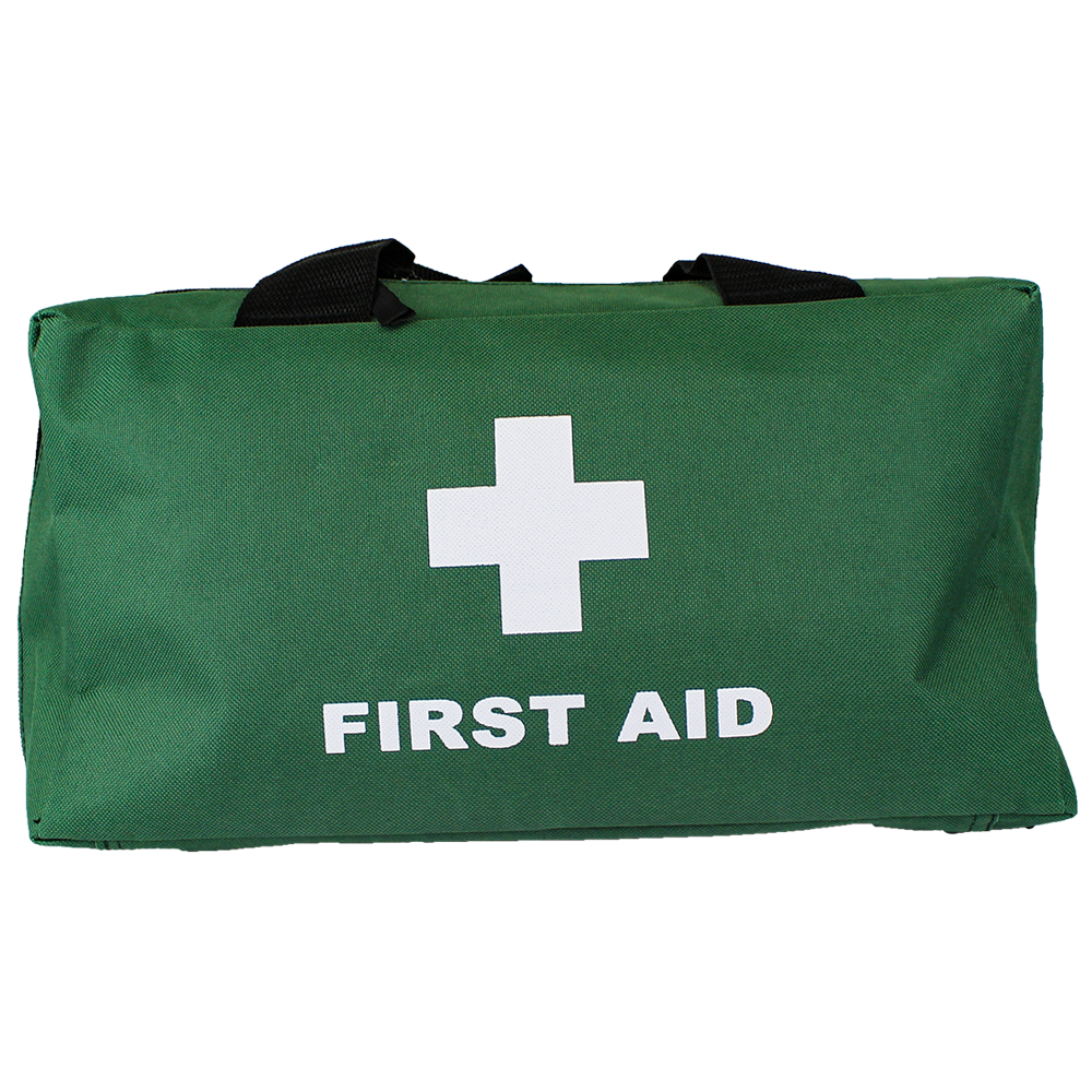 Saco grande de primeiros socorros AEROBAG verde 36 x 18 x 12 cm