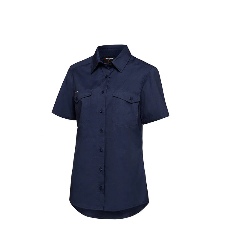King Gee Work Cool 2 Ladies S/S Shirt