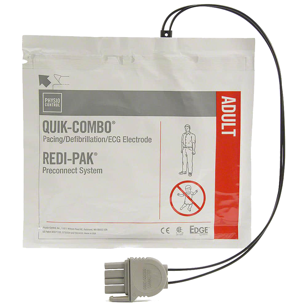 Elektroda LIFEPAK Quik-Combo Redi-Pak - Dewasa (untuk LP1000, LP12, LP15 &amp; LP20E)