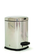 Caixa com pedal em aço inoxidável 12L 24,5cm x 33cm x 41cm(A)