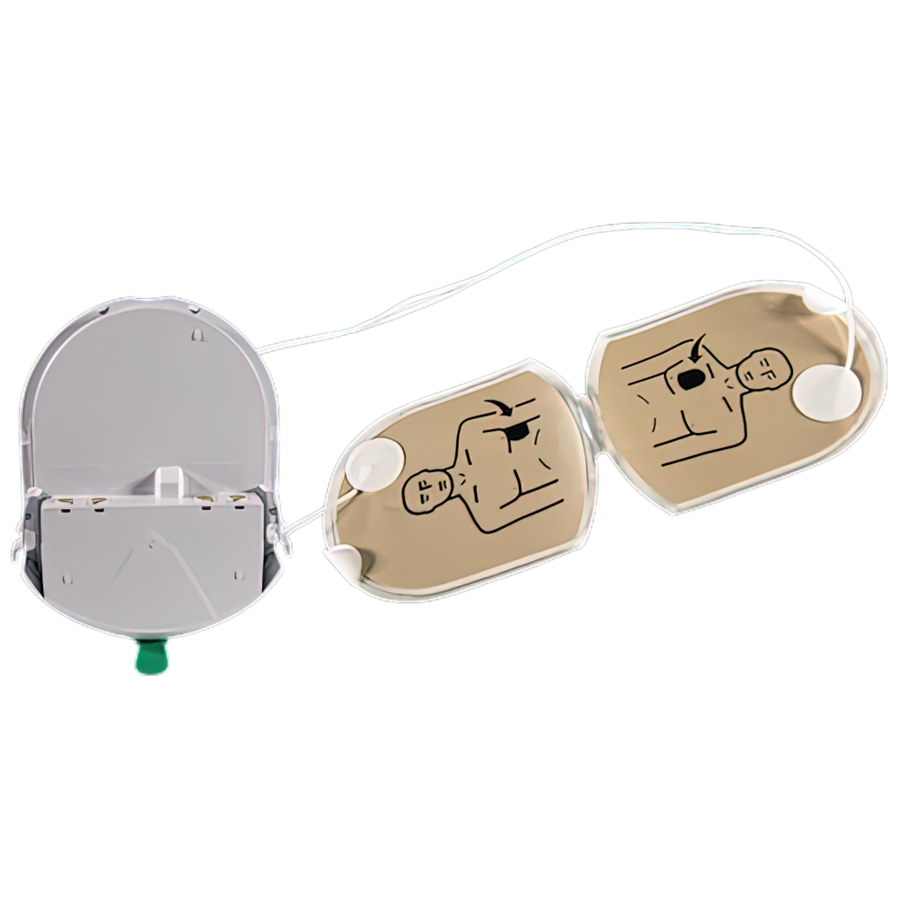 HEARTSINE Grey Pad-Pak Pads &amp; Battery Pack - Adult